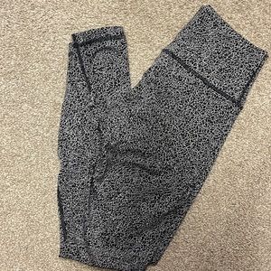 Printed lululemon align leggings